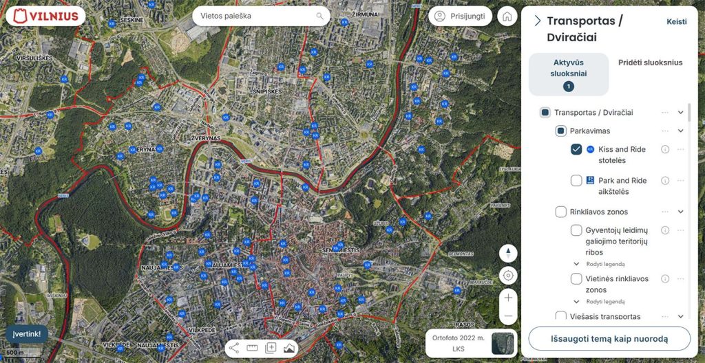 vilnius maps id vilnius